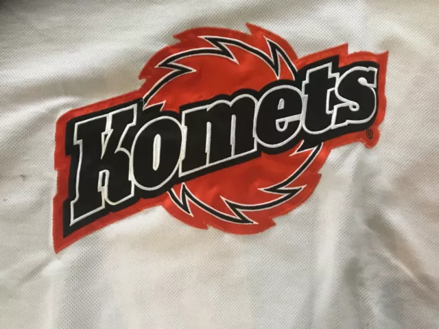 Fort Wayne Komets Mitch Woods game used jersey