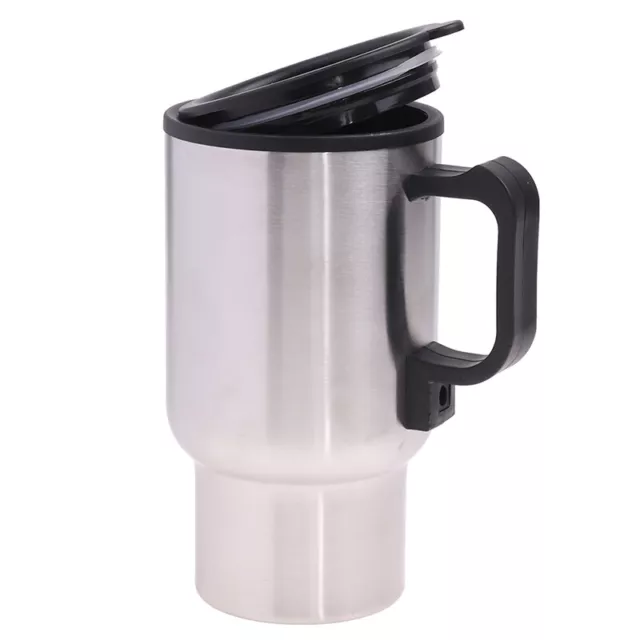 12V 450ml Stainless Steel Vehicle Heating Cup Electric Heating Car Kettle FN4