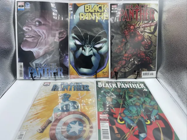 5 Black Panther Marvel Comic Book Lot #24
