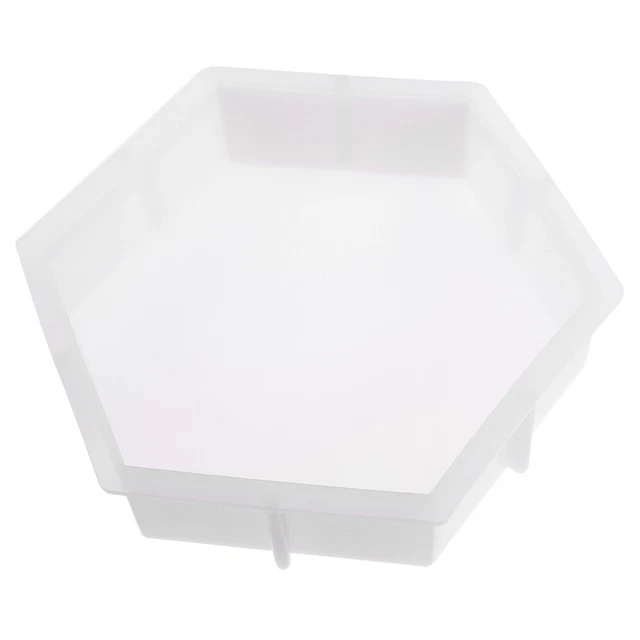 Hágalo usted mismo Cubo de fabricación de cubos hexagonales molde de silicona cubo hexagonal molde artesanal