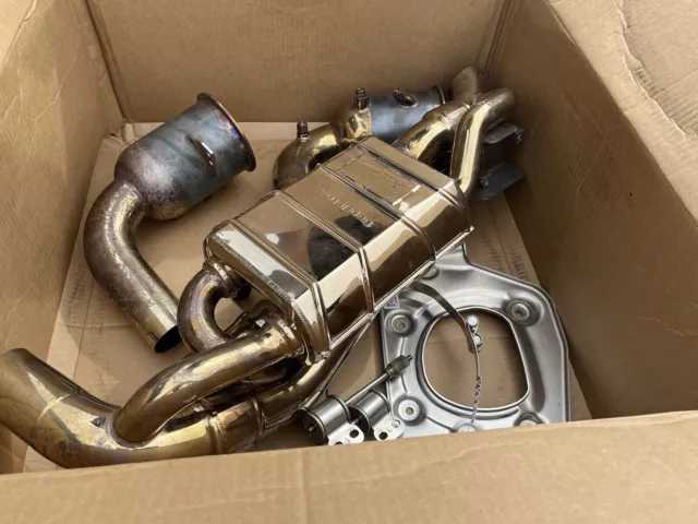 Porsche 992  Capristo valved exhaust   