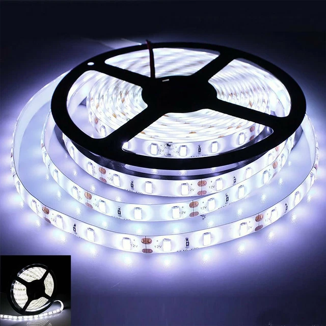 1-10m LED Stripe Warmweiß Kaltweiß Band Leiste Streifen SMD 5630 Lichterkette