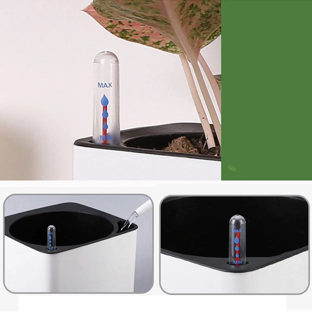 3pcs Professionelle Haushalt Bequem Blumentopf Float Wasser Display Gauge 10
