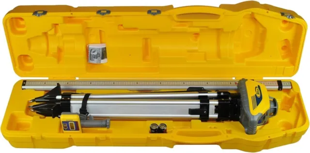 Spectra Precision LL100N-2 Laser Level Kit with HR320 Receiver and Clamp, 15'