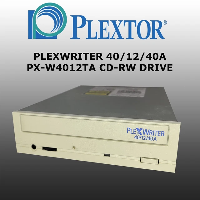PLEXTOR PLEXWRITER CD RW Drive 40 12 40A PX W4012TA INTERNAL ATAPI E IDE 85.00 PicClick UK