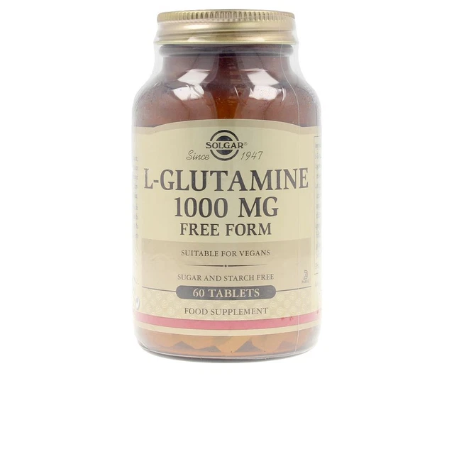 Nutrición Deportiva Solgar unisex L-GLUTAMINA 1.000 mg 60 comprimidos