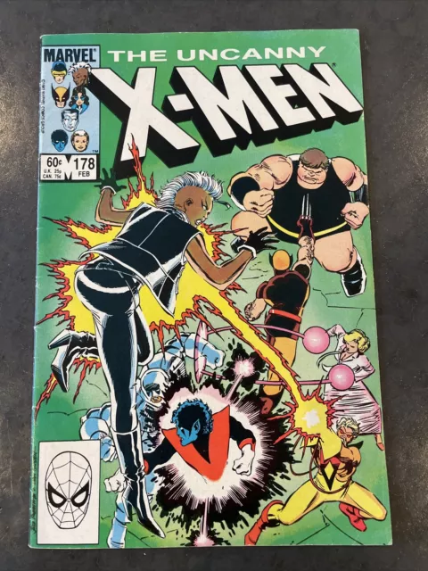 UNCANNY X-MEN #178 (Marvel Comics 1984) Chris Claremont, John Romita Jr,  FN