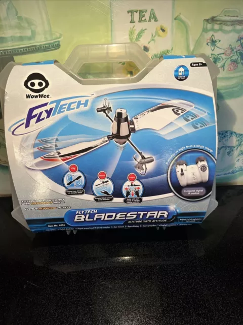 WowWee Flytech BLADESTAR Dogfight Action REMOTE CONTROL HELICOPTER In/Outdoor