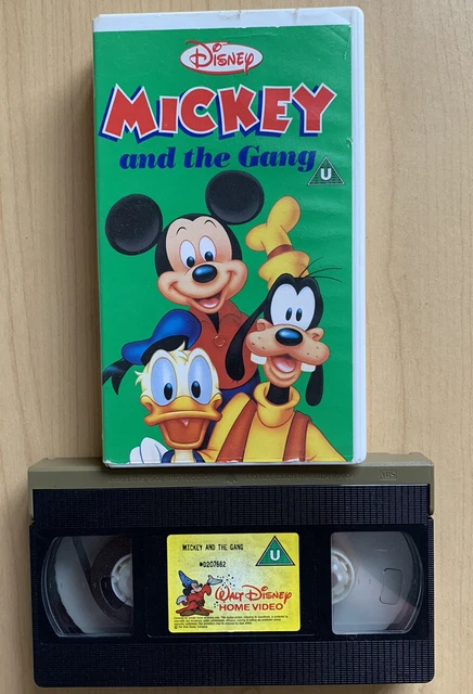MICKEY AND THE Gang Disney VHS Video Cassette Tape - FAST UK DISPATCH ...
