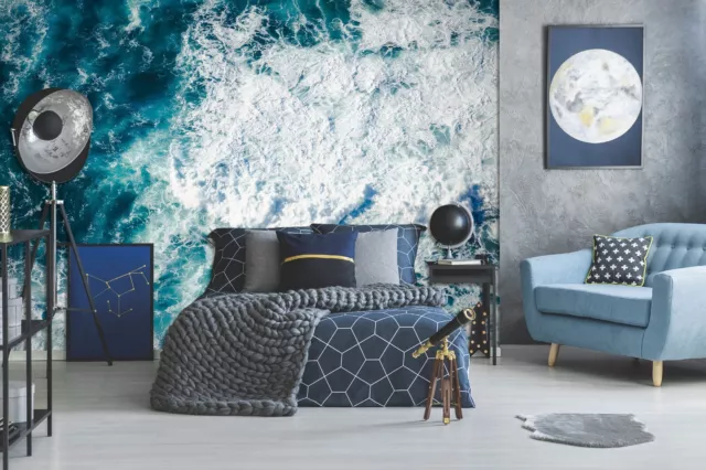 3D Beautiful Ocean ZHUB1345 Wallpaper Wall Mural Removable Self-adhesive Ann 24