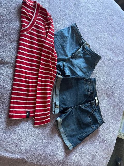 Ladies bundle size 8 Small x7 items shots top dress jumper bag cord trousers x88