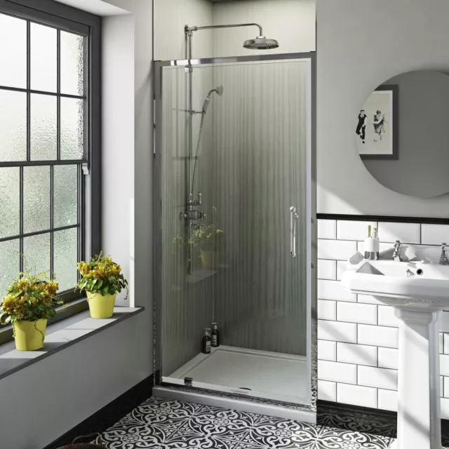 Orchard Winchester traditional 6mm pivot shower door 900mm
