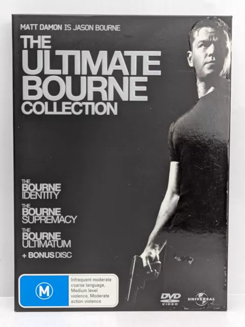 The Ultimate Bourne Collection DVD Region 2,4 Pre-Owned Drama Action Matt Damon