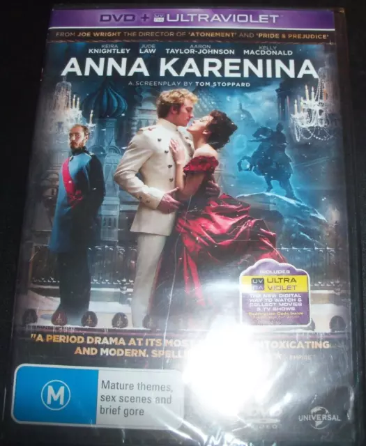 Anna Karenina (Kiera Knightley Jude Law) (Australia Region 4) DVD – New