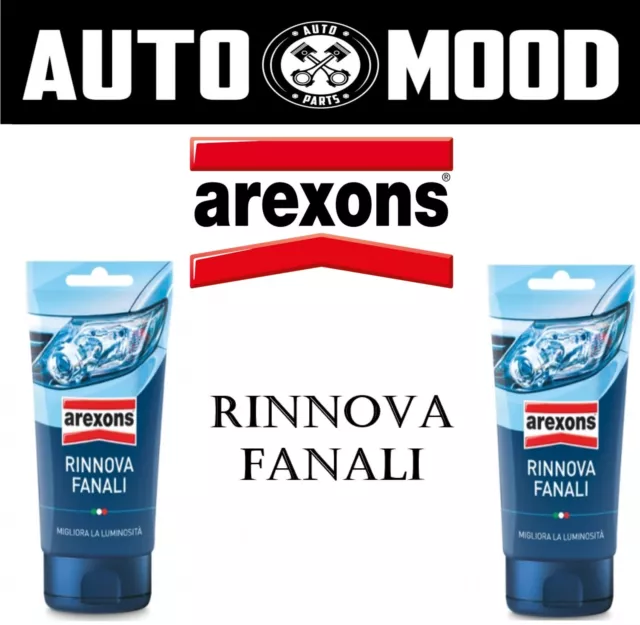 RINNOVA FANALI AUTO Parabrezza Scooter Moto Lucida Luci Fari Arexons Mirage  Kit EUR 10,00 - PicClick IT