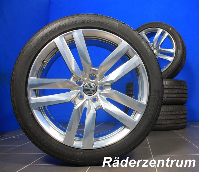 20 Zoll Original VW Phaeton 3D 3D0601025AR Megara Alufelgen mit Sommerreifen 8-7
