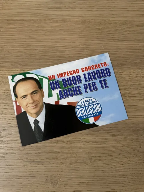 Autografo Silvio Berlusconi