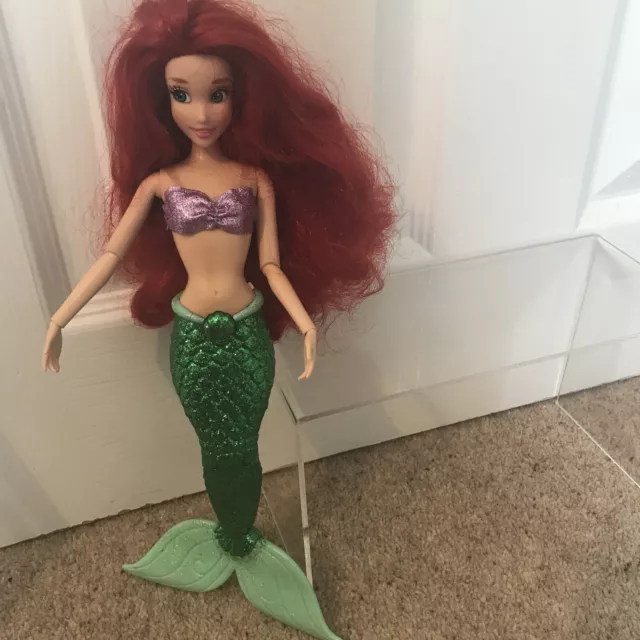 Disney Store Delux Singing Mermaid Doll Ariel