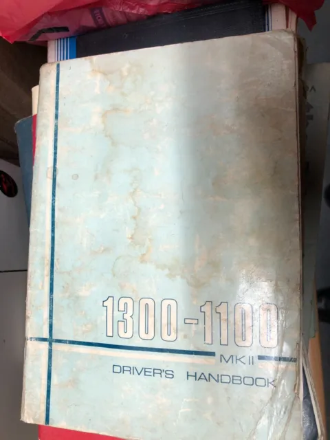 Austin 1100 1300 Drivers Handbook