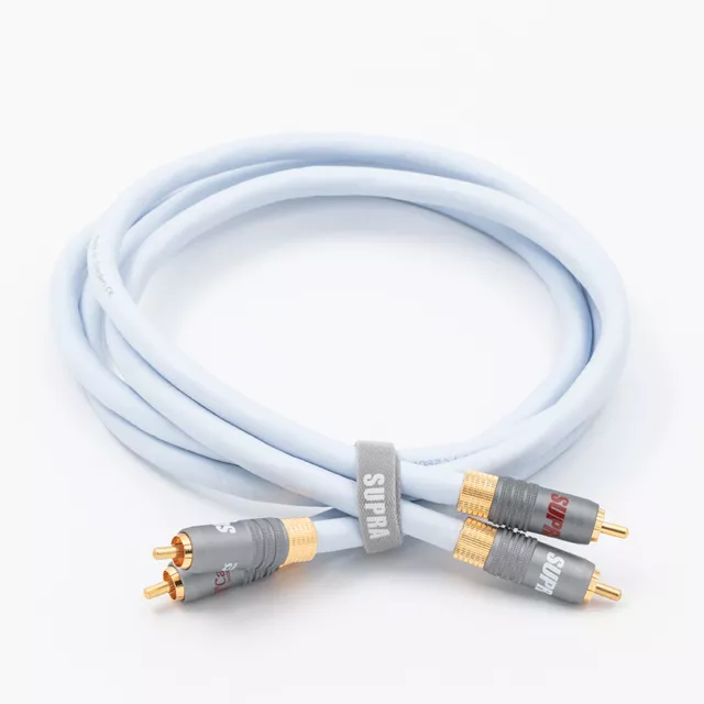 Supra Cables XL Annorum RCA Cinchkabel 2x 1.0m High-End