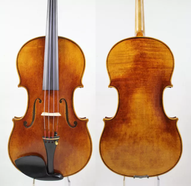 Best Model! A Strad Viola 16.5 inch Copy! #7083 Best Tone,European wood!