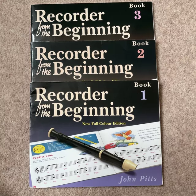Recorder from the Beginning: Books 1 + 2 + 3