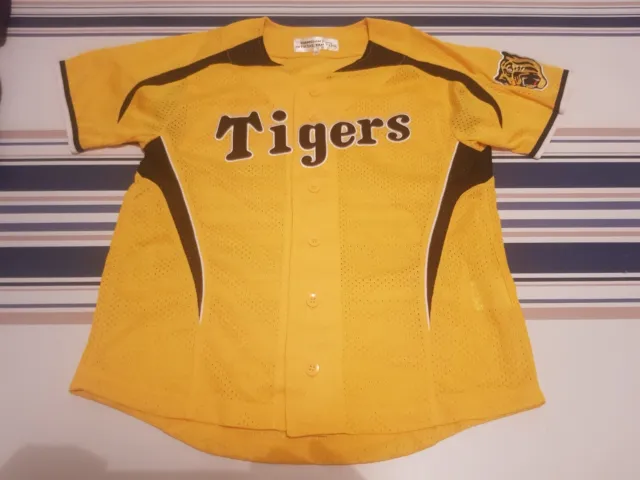 Maillot enfant MIZUNO de baseball japonais officiel des HANSHIN TIGERS