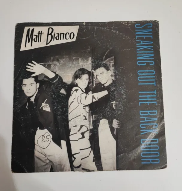 Matt Bianco - Sneaking Out The Back Door Vinile 45 Giri 1984