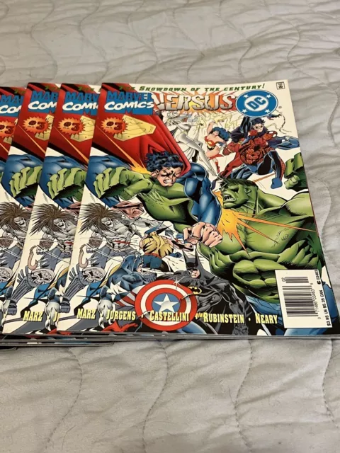 Huge Lot Of 15 Marvel Versus DC #3 1st App Amazon,Dark Claw, Spider-Boy L@@k NOS