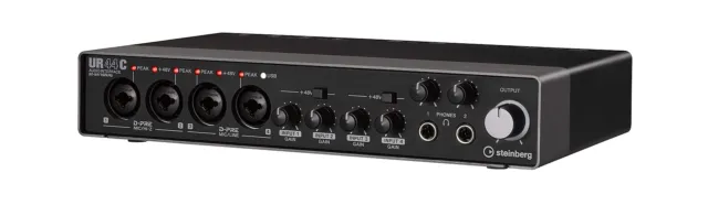 Steinberg UR44C 6x4 USB 3.0 Audio Interface with Cubase AI and Cubasis LE