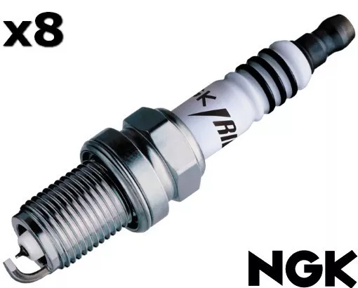 NGK Spark Plug Platinum FOR VW Golf 2000-2005 2.3 V5 Mk4 HATBK PZFR5D-11 x8