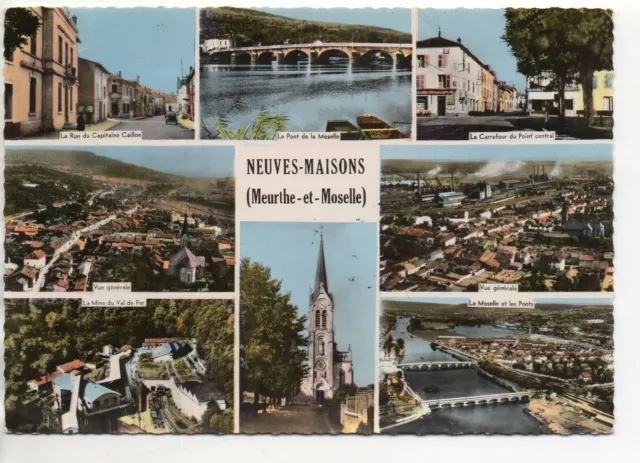NEUVES MAISONS - Meurthe et Moselle - CPA 54 - Carte Multi vues