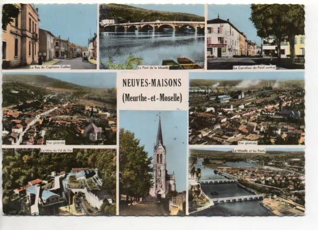NEW HOUSES - Meurthe and Moselle - CPA 54 - multi view card