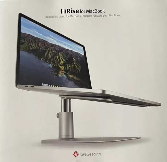 Twelve South HiRise Stand for Macbook Silver 12-1222/B - Best Buy