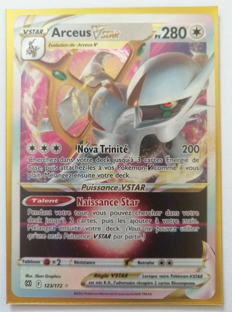 Arceus-V (Épée et Bouclier Stars Étincelantes 122) - Poképédia Arceus-V (Épée et Bouclier Stars Étincelantes 122) - Poképédia