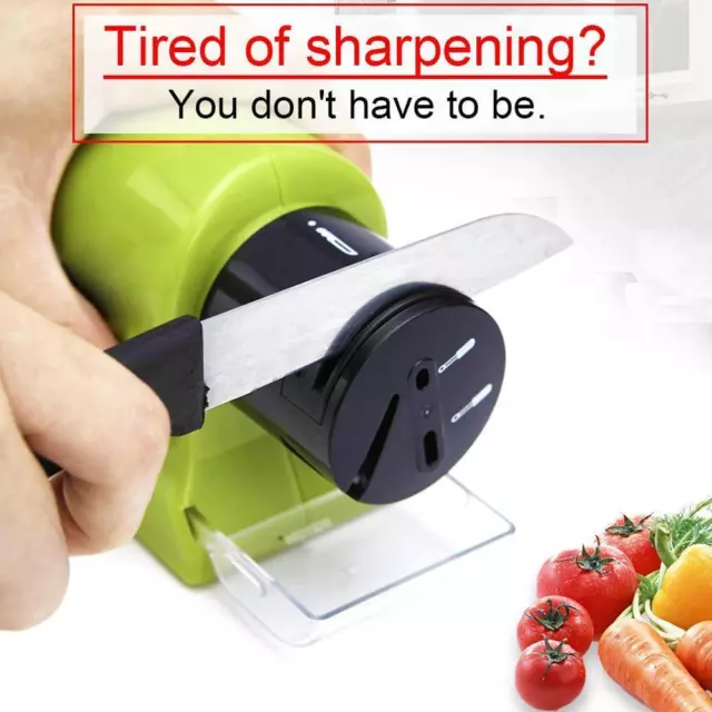 Multi-function Motorized Sharpener Electric Kitchen Sharpening WELL Tool G8T4