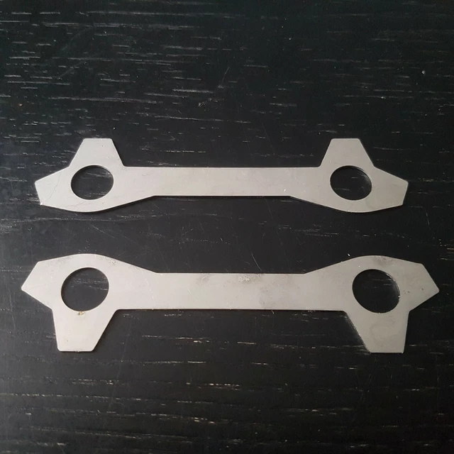Brake Disc to Hub Bolts & Locking Tabs Ford ESCORT Mk1 Mk2 Capri