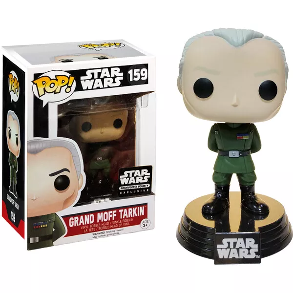 Funko Pop Star Wars #159 Grand Moff Tarkin (Smuggler's Bounty) Vinyl Figure 🏡