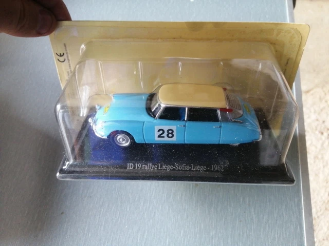 Ixo Altaya hachette DS  ID 19 RALLYE LIÈGE-SOFIA 1/43 - 383528