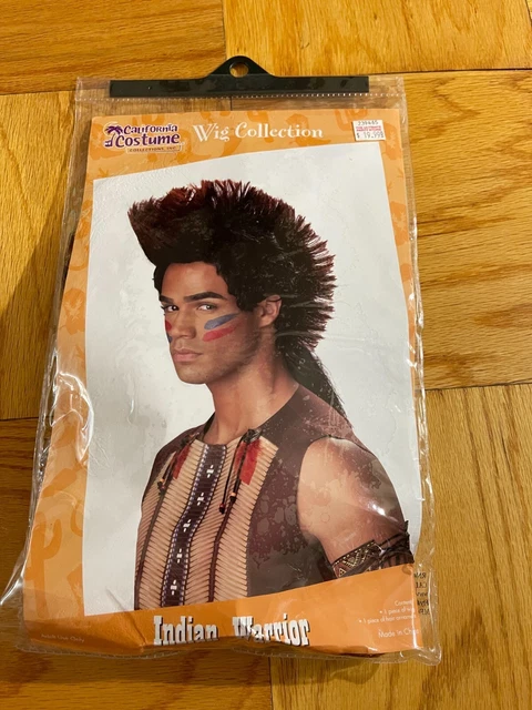 Indian Warrior Adult Wig California Costume