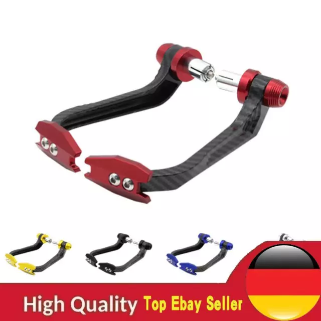 1 Pair Aluminum Alloy 22mm 7/8 Motorcycle Handguard Brake Clutch Lever Protector
