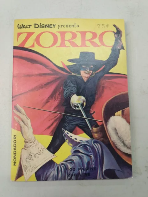 Walt Disney Preseta. Zorro 4 Mondador Edition 1968 SC Comic 100 Page Book VHTF