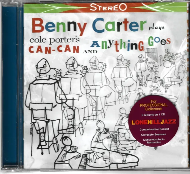 JAZZ  Benny Carter – Plays Cole Porter’s Can-Can and Anything Goes + Aspects [CD