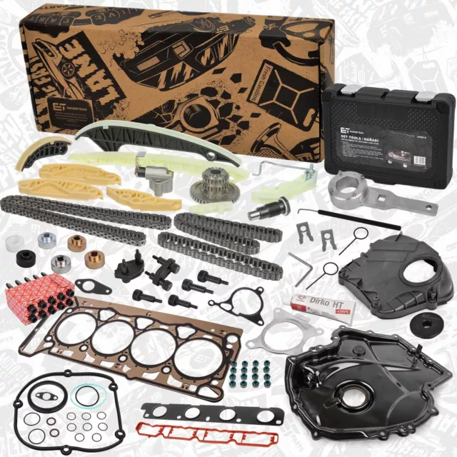 Kit de Chaîne Distribution Audi VW Skoda 2,0 1,8 06H109158 06H109158J 06H109158M