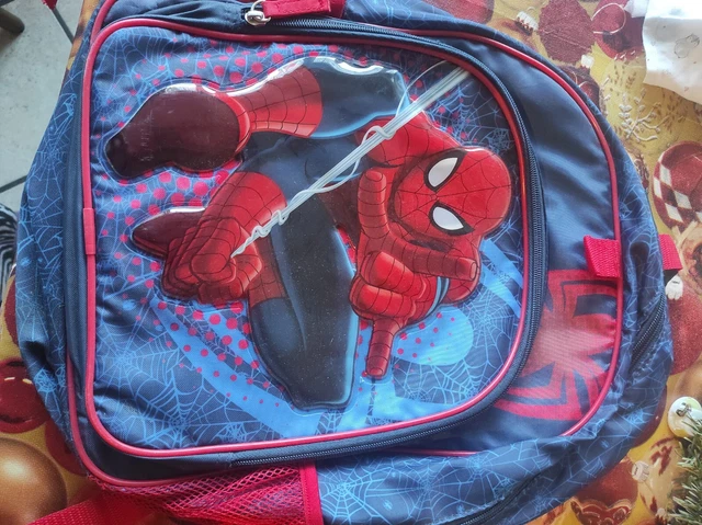 Sac à Dos Isotherme Spiderman Pour Enfant - Lunch Box - Taille Moyenne - Neuf Avec étiquettes