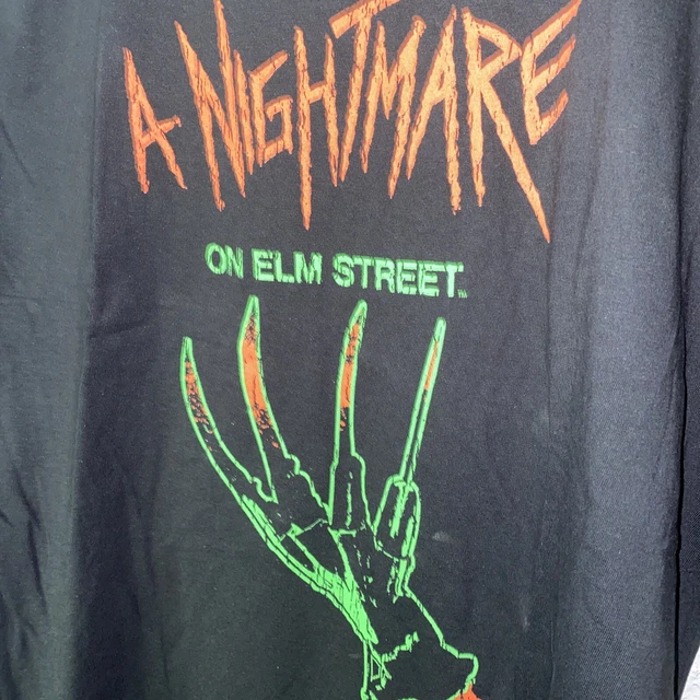 A Nightmare On Elm Street Men's Freddy Krueger Distressed T-Shirt Tee Adult