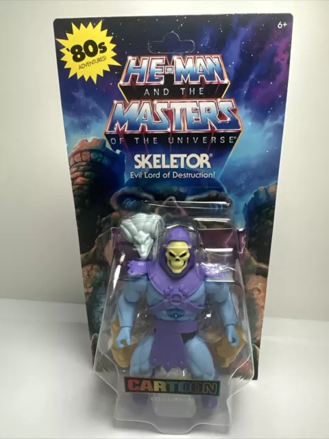 Masters of The Universe Origins CARTOON COLLECTION SKELETOR MOTU - Unpunched