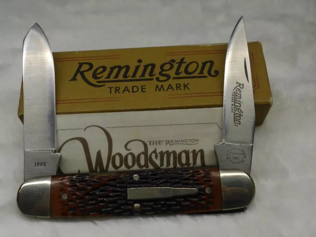 1985 Remington Woodsman Bullet Knife R4353 Made in the USA New in Box