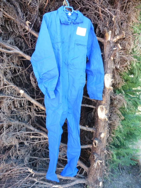 COMBINAISON BLEU DE Travail/Le Mont Carmel/100% Coton Sanfor