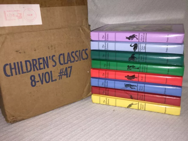 Very Rare NEW OLD STOCK 1992 Eight Children's Classics Vol #47 Hard Back Books